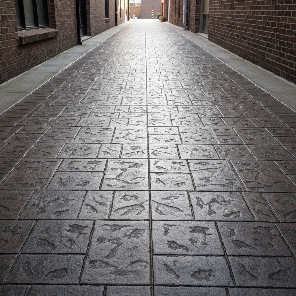 Béton imprimé à Saint-Germain-en-Laye - Photo 5