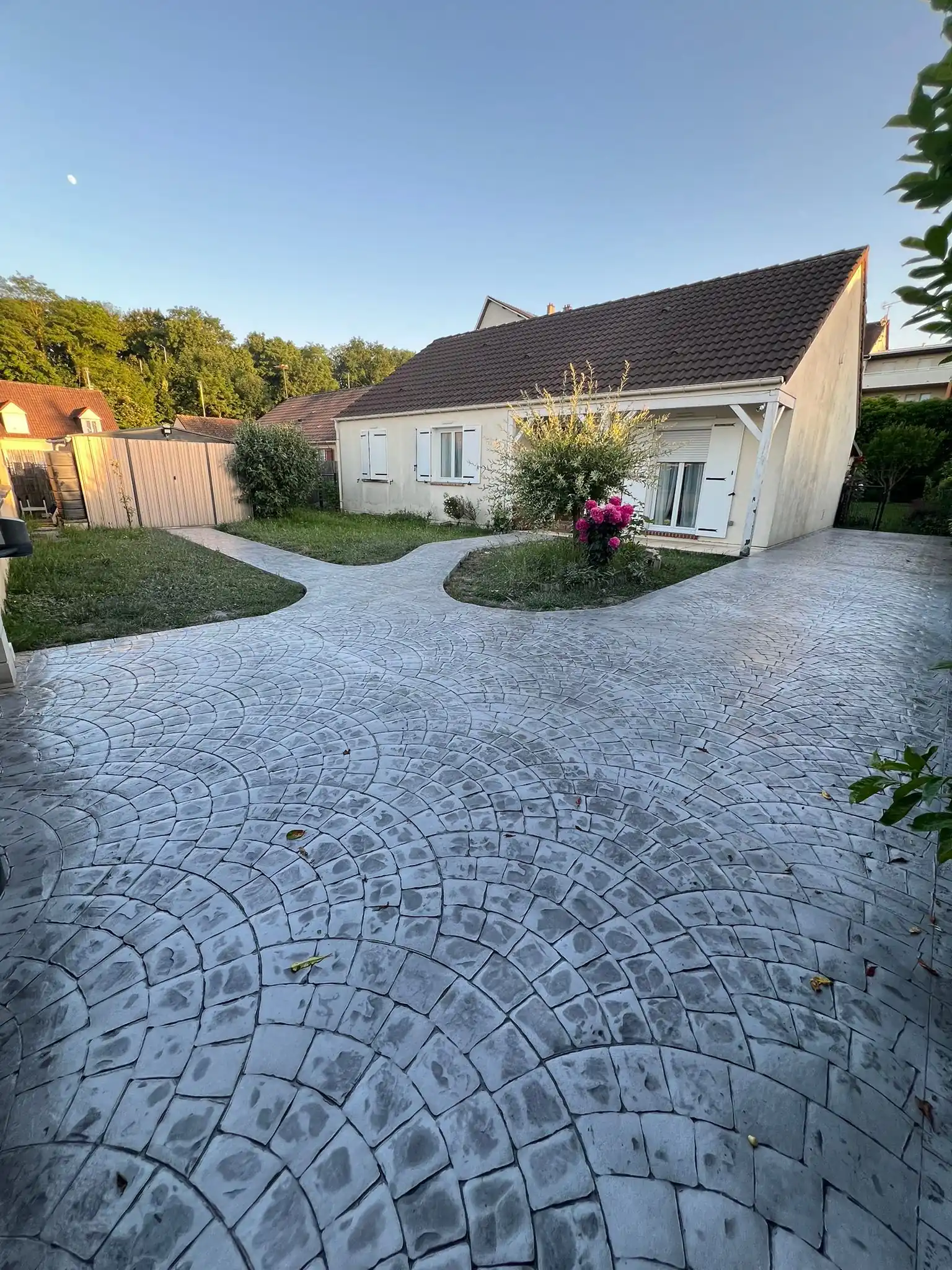 Béton imprimé à Itteville - Photo 2