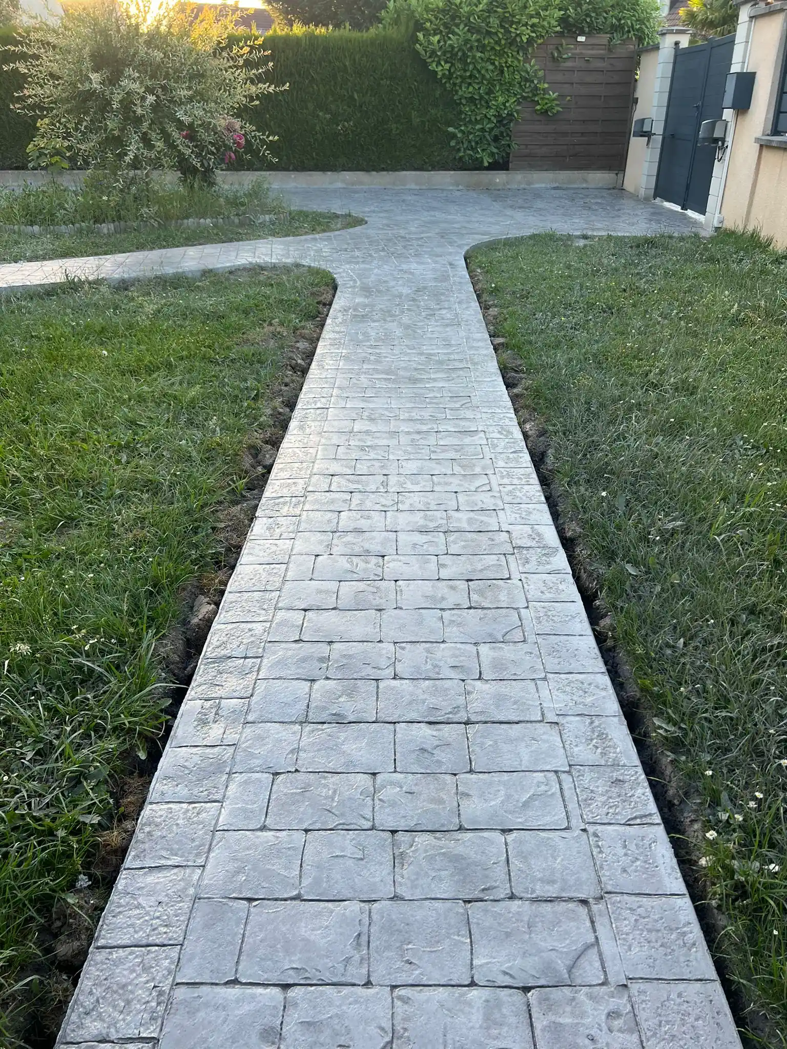 Béton imprimé à Itteville - Photo 3