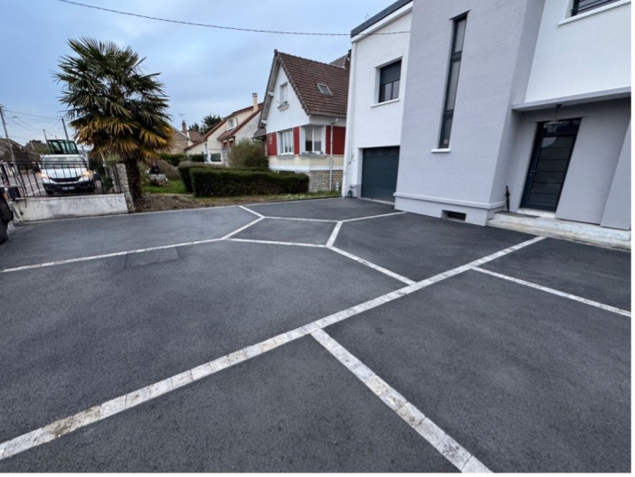 Béton drainant à Mennecy - Photo 1