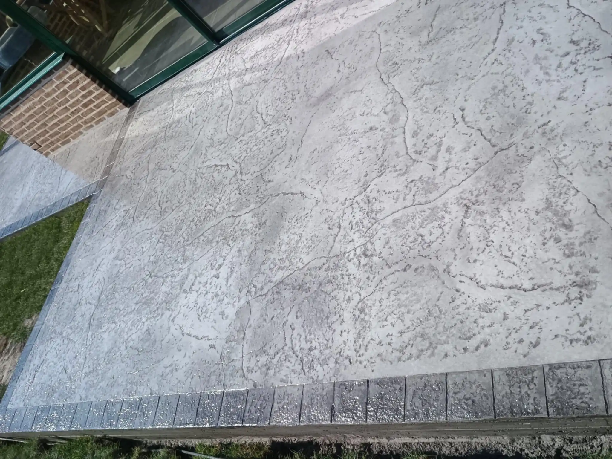 Béton imprimé à Palaiseau